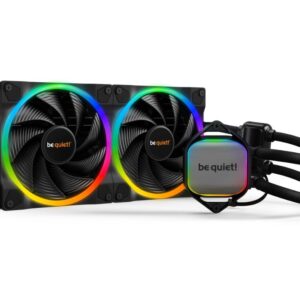 COOLER be quiet! "PURE LOOP 2 FX", racire lichid, skt. Intel LGA 1700/1200/115x/2011-v3, AMD AM5/AM4,radiator aluminiu,pompa 5500rpm, fan 2x140mm, 2200rpm,4-pin PWM, ARGB "BW014" (timbru verde 2 lei)