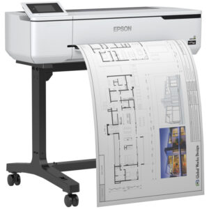 Plotter Inkjet Color Epson Surecolor SC-T3100, A1, Functii: Impr.,Viteza de Print Mono:nespec.,Viteza de Print color:nespec.,Conectiv:USB|Ret|WiFi,Duplex:nu,ADF:Nu(timbru verde 40 lei),  "C11CF11302A0"