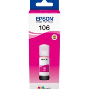 Cartus Cerneala Original Epson Magenta, nr.106, pentru L7160|L7180, 70ml, (timbru verde 0.15 lei), "C13T00R340"(RAPO)