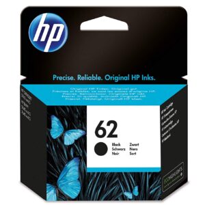 Cartus Cerneala Original HP Black, nr.62, pentru Envy 5640 AIO| OfficeJet 200 Mobile| OfficeJet 250 Mobile AIO, 200, (timbru verde 0.15 lei), "C2P04AE"
