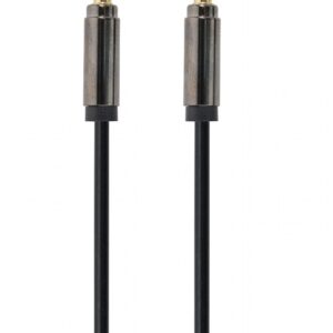CABLU audio GEMBIRD stereo (3.5 mm jack T/T), 1m, conectori auriti, black "CCAP-444-1M" (timbru verde 0.08 lei)