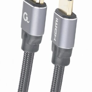 CABLU video GEMBIRD, HDMI (T) la HDMI (T), 1m, premium, conectori auriti, rezolutie maxima 4K (3840 x 2160) la 60 Hz, negru, "CCBP-HDMI-1M" (timbru verde 0.18 lei)