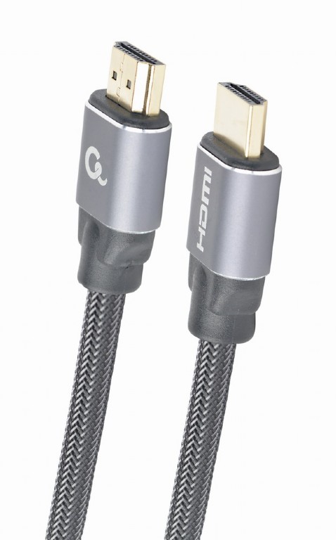 CABLU video GEMBIRD, HDMI (T) la HDMI (T), 7.5m, premium, conectori auriti, rezolutie maxima 4K (3840 x 2160) la 60 Hz, negru, "CCBP-HDMI-7.5M" (timbru verde 0.8 lei)