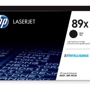 Toner Original HP Black, nr.89X, pentru LaserJet MFP M507|M528, 10K, (timbru verde 1.2 lei) , "CF289X"