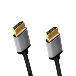 CABLU video LOGILINK, HDMI (T) la HDMI (T) 2.0, 1m, conectori auriti, rezolutie maxima 4K (3840 x 2160) la 60 Hz, aluminiu, triplu ecranaj, negru-gri, "CHA0100" (timbru verde 0.18 lei)