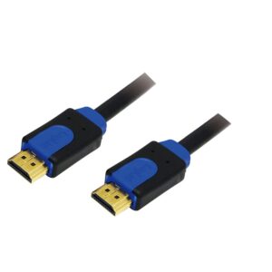 CABLU video LOGILINK, HDMI (T) la HDMI (T), 1m, premium, conectori auriti, rezolutie maxima 4K (3840 x 2160) la 60 Hz, negru, "CHB1101" (timbru verde 0.18 lei)