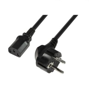 CABLU alimentare LOGILINK 3m, intrare Schuko, iesire C13, 10A, testat VDE, black, "CP095" (timbru verde 0.8 lei)