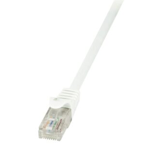 PATCH CORD UTP LOGILINK Cat6, cupru-aluminiu, 2 m, alb, AWG24, "CP2051U" (timbru verde 0.08 lei)