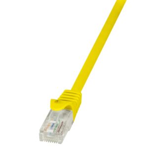PATCH CORD UTP LOGILINK Cat6, cupru-aluminiu, 3 m, galben, AWG24, "CP2067U" (timbru verde 0.08 lei)