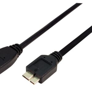CABLU alimentare si date LOGILINK, USB 3.0 (T) la Micro-USB 3.0 (M), 1m, negru, "CU0026" (timbru verde 0.08 lei)
