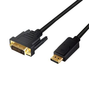 DisplayPort cable, DP 1.2 to DVI, 5m "CV0133"