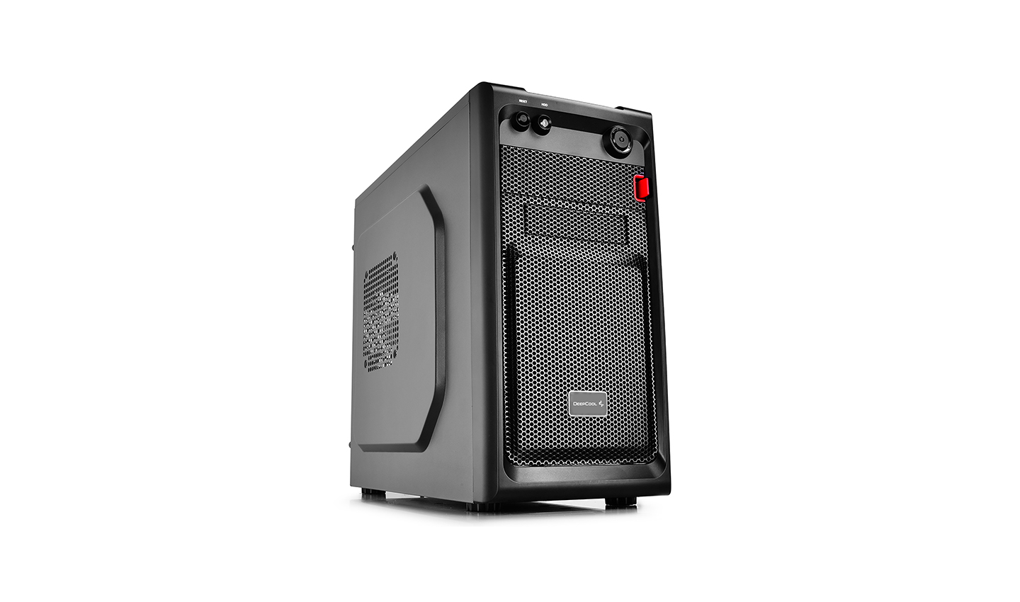 CARCASA DEEPCOOL SMARTER, Mini Tower mATX, fara sursa, USB 2.0 x 1, USB 3.0 x 1, Jack 3.5mm x 2, "DP-MATX-SMTR"