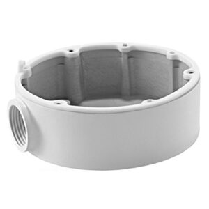 ACCESORII camere supraveghere HIKVISION, doza conexiuni pt. camere dome, montare perete, aliaj aluminiu, "DS-1280ZJ-DM18"