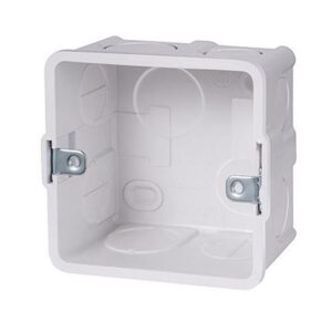 CUTIE montare HIKVISION, pentru montaj ingropat, din PVC, 81 x 78 x 50 mm, alb, "DS-KAB86"