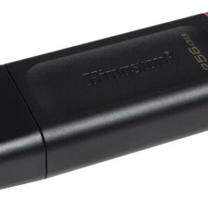 MEMORIE USB 3.2 KINGSTON 256 GB, cu capac, carcasa plastic, negru, "DTX/256GB" (timbru verde 0.03 lei)