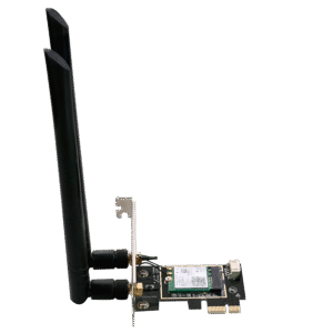 ADAPTOR RETEA D-LINK AX 3000, intern PCI-EX, wireless Wi-Fi 6, Bluetooth 5.0 connectivity, 2 x antena externa 5 dBi, "DWA-X582" (timbru verde 0.18 lei)