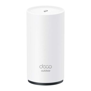 MESH TP-LINK, wireless, router AX3000, pt extr, 3000Mbps, port LAN si WAN Gigabit, 2.4 GHz 5 GHz, antena internax2, suport PoE, standard 802.11ax "Deco X50-Outdoor(1-pack)" (timbru verde 2.00 lei)