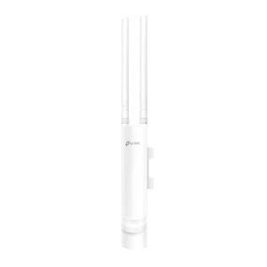 ACCESS POINT TP-LINK wireless exterior 300Mbps, port 10/100Mbps, 2 antene externe, pasiv PoE "EAP110-Outdoor" (timbru verde 0.8 lei)