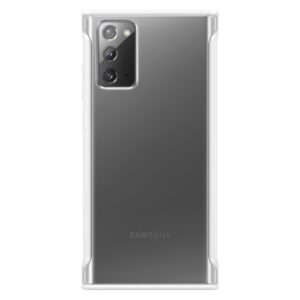 HUSA Smartphone Samsung, pt Galaxy Note 20, tip back cover (protectie spate), policarbonat | poliuretan, ultrasubtire, alb, "EF-GN980CWEGEU"