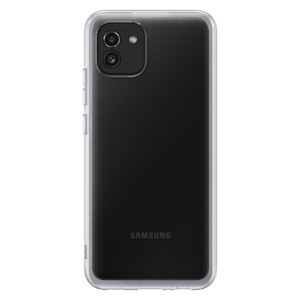 HUSA Smartphone Samsung, pt Galaxy A03, tip back cover (protectie spate), TPU, ultrasubtire, transparent, "EF-QA036TTEGEU"
