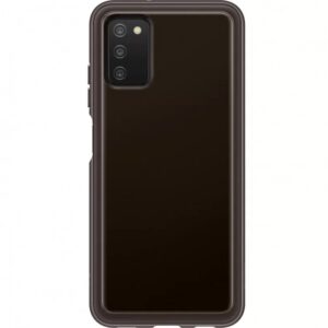 HUSA Smartphone Samsung, pt Galaxy A03s, tip back cover (protectie spate), TPU, ultrasubtire, negru, "EF-QA038TBEGEU"