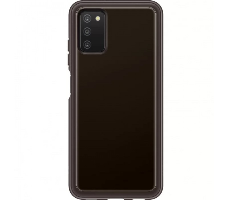 HUSA Smartphone Samsung, pt Galaxy A03s, tip back cover (protectie spate), TPU, ultrasubtire, negru, "EF-QA038TBEGEU"