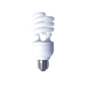 BEC fluorescent Panasonic, soclu E27, putere 19W, forma spirala, lumina alb rece, alimentare 220 - 240 V, "EFD19E65HD3E" (timbru verde 0.45 lei)