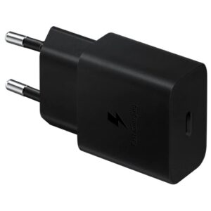 Incarcator retea 220V Samsung, USB Type C, , fast charge, negru, "EP-T1510NBEGEU" (timbru verde 0.18 lei)
