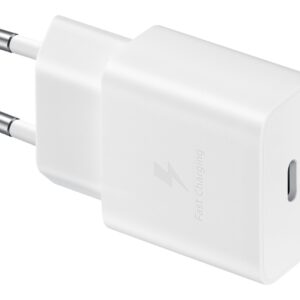 Incarcator retea 220V Samsung, USB Type C, , fast charge, alb, "EP-T1510XWEGEU" (timbru verde 0.18 lei)