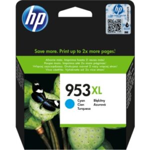 Cartus Cerneala Original HP Cyan, nr.953XL, pentru OFFICEJET PRO 8210, , (timbru verde 0.15 lei), "F6U16AE"