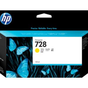 Cartus Cerneala Original HP Yellow, nr.728, pentru DesignJet T730|DesignJet T830, , (timbru verde 0.15 lei), "F9J65A"