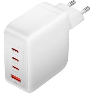 Alimentator retea Vention, 3 x USB-C (140W/140W/30W), 1 x USB-A (18W), GaN, PD, QC, Cablu USB-C 1.5m inclus, alb, "FEIW0-EU" (timbru verde 0.18 lei)