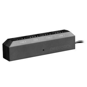 FAN HUB DEEPCOOL pt.  4 ventilatoare, control PWM, "FH-04" "DP-F04PWM-HUB"