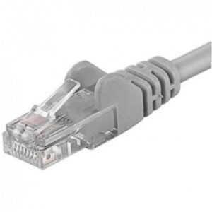 Patchcord FTP RJ45-RJ45 Cat.5e, 3m, gri, "FTP-5E-3-G" (timbru verde 0.08 lei)
