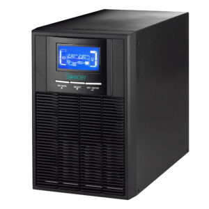UPS Spacer Online, LCD,  2000VA/ 1800W, sin. pura, 3 x socket Schuko, display LCD, 4 x baterie 12V/9Ah, conector USB, RS-232, EPO, slot SNMP, bateria are 12 luni garantie, "SPUP-2000D-OLT01"  (timbru verde 11 lei)
