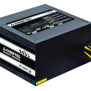 SURSA Chieftec Smart 400 W, non-modulara, ventilator 120 mm x 1, PCI-E 6+2 pin x 6, SATA x 12, "GPS-400A8" (timbru verde 2 lei)