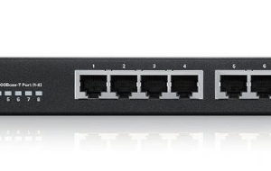 ZYXEL | GS1915-8-EU0101F | GS1915-8 | Switch | Smart Managed Standalone/ Nebula Cloud | Layer 2 |  Porturi 8 Gigabit | Fanless, "GS1915-8-EU0101F" (timbru verde 2 lei)