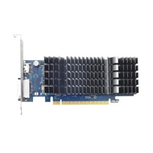 PLACA VIDEO ASUS NVIDIA GeForce GT 1030, 2 GB GDDR5 64 biti, PCI Express 3.0 x 8, HDMI, DVI, sistem racire aer pasiv, "GT1030-SL-2G-BRK"