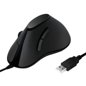 MOUSE Logilink, PC sau NB, cu fir, USB, optic, 1000 dpi, butoane/scroll 5/1, ergonomic, negru, "ID0158" (timbru verde 0.18 lei)