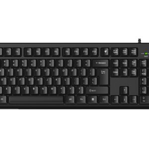 TASTATURA GENIUS USB, 104 taste, black, "Smart KB-100" "31300005400" (timbru verde 0.8 lei)