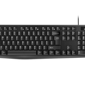 TASTATURA GENIUS USB, 104 taste, black, "KB-117" "31310016400" (timbru verde 0.8 lei)