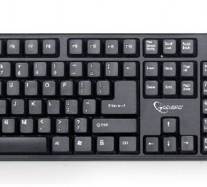 KIT wireless GEMBIRD, tastatura wireless 104 taste + mouse wireless 1000dpi, 4 butoane, rotita scroll, black "KBS-W-01"  (timbru verde 0.8 lei)