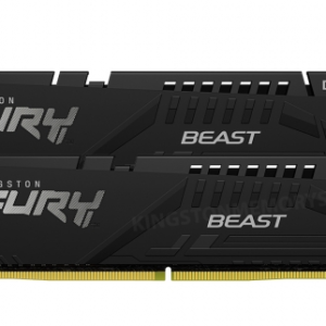 Memorie DDR Kingston FURY Beast DDR5 64 GB, frecventa 5600 Mhz, 32 GB x 2 module, radiator, "KF556C40BBK2-64"