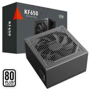 SURSA PCCOOLER, 650W, fan 120mm, certificare 80PLUS White, MB 20+4 pin x 1, CPU 4+4 pin x 2 , PCI-E 6+2 pin x 2, SATA x 3, "KF650" (timbru verde 2lei)