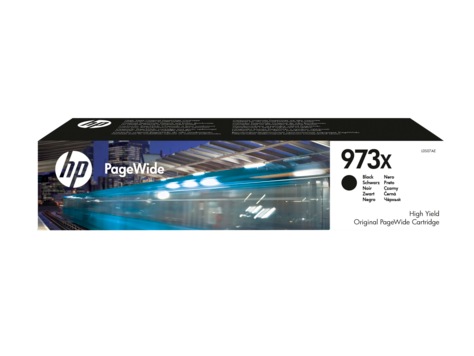 Cartus Cerneala Original HP Black, nr.973x, pentru PageWide Pro 452|Pro 477, , (timbru verde 0.15 lei), "L0S07AE"