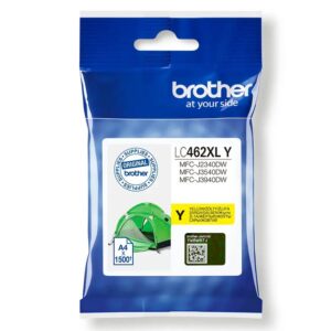 Cartus Cerneala Original Brother Yellow, LC462XLY, pentru MFC J2340|MFC J3540|MFC J3940, 1.5k, (timbru verde 0.15 lei), "LC462XLY"