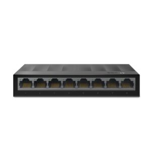 SWITCH TP-LINK  8 porturi Gigabit LiteWave, fanless "LS1008G" (timbru verde 2 lei)