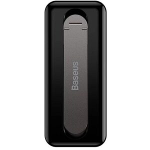 SUPORT Telefon Baseus Foldable Bracket, pliere 90 grade, rotire 360 grade, grosime 4mm, autoadeziv, negru "LUXZ000001" - 6932172603311