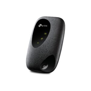 ROUTER TP-LINK wireless. portabil, 4G Mobile Wi-Fi, 300Mbps, Internal LTE Modem, SIM card slot, LED screen display, rechargeable battery "M7000" (timbru verde 0.8 lei)
