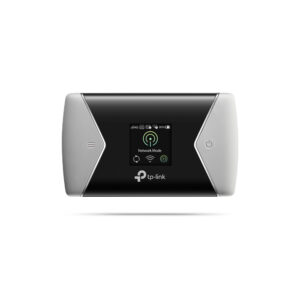 ROUTER TP-LINK wireless. portabil, 4G Mobile Wi-Fi, 300Mbps, Internal LTE Modem, SIM card slot, TFT screen display, rechargeable battery, micro SD card slot "M7450" (timbru verde 0.8 lei)